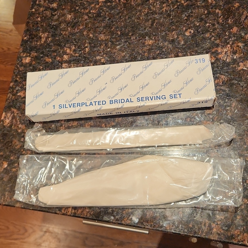 Princess House silver-plated bridal serving set